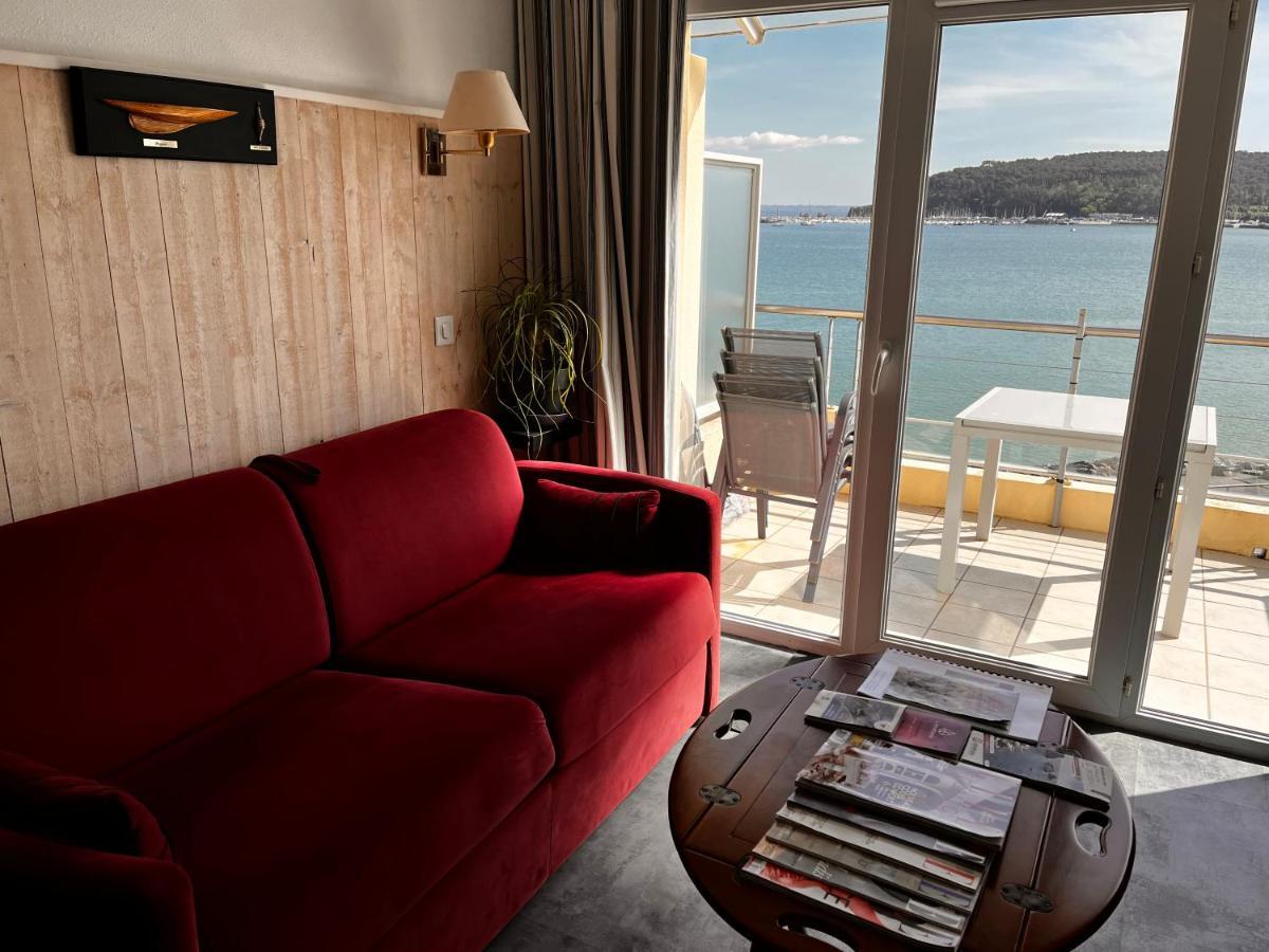 Une terrasse sur la mer Crozon Eksteriør bilde
